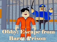 Hry Obby: Escape from Barry Prison