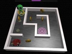 Hry 3d Maze And Robot