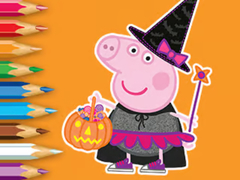 Hry Coloring Book: Peppa Pig Halloween