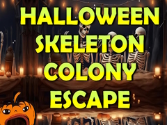 Hry Halloween Skeleton Colony Escape