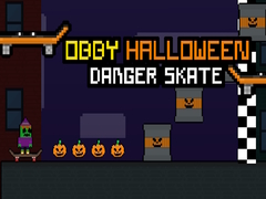 Hry Obby Halloween Danger Skate