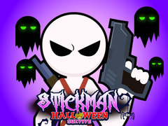 Hry Stickman Halloween Survive