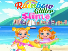 Hry Rainbow Glitter Slime