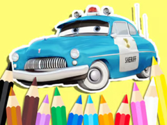 Hry Coloring Book: Cars Sheriff