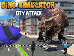 Hry Dino Simulator City Attack