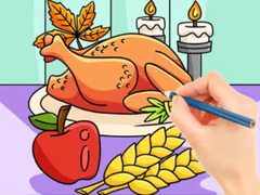 Hry Coloring Book: Thanksgiving Turkey Meal