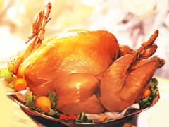 Hry Jigsaw Puzzle: Thanksgiving Harvest Dinner