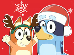 Hry Jigsaw Puzzle: Bluey Christmas Gift