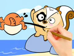 Hry Coloring Book: Fishing Surprise