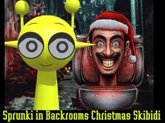 Hry Sprunki in Backrooms Christmas Skibidi 