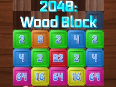 Hry 2048: Wood Block