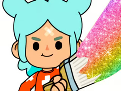 Hry Coloring Book: Toca Boca Rita