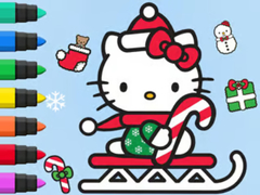 Hry Coloring Book: Hello Kitty Christmas