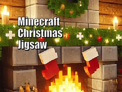 Hry Minecraft Christmas Jigsaw