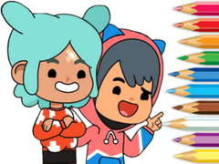 Hry Coloring Book: Toca Boca Friends