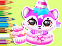 Hry Coloring Book: Baby Fluff's Birthday