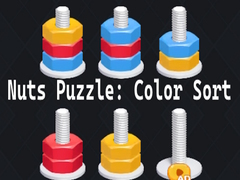 Hry Nuts Puzzle: Color Sort