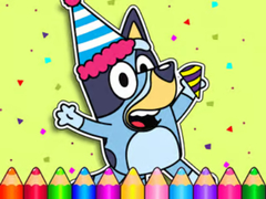 Hry Coloring Book: Bluey's Birthday