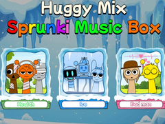 Hry Huggy Mix Sprunki Music Box