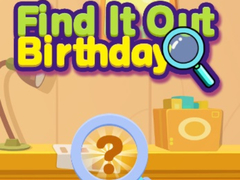 Hry Find It Out Birthday