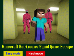 Hry Minecraft Backrooms Squid Game Escape