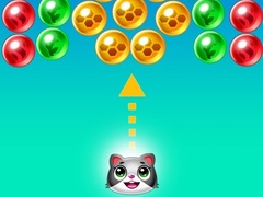 Hry Save the cats Bubble shooter