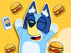 Hry Jigsaw Puzzle: Burger Dog Bluey