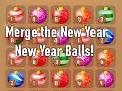 Hry Merge the New Year: New Year Balls!