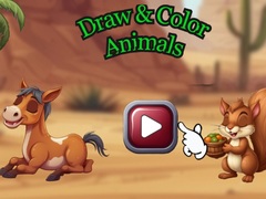 Hry Draw & Color Animals