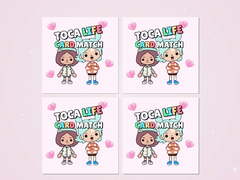 Hry Toca Life Memory Card Match