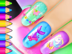 Hry Coloring Book: Nail Art Salon