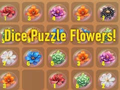 Hry Dice Puzzle Flowers!