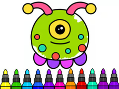 Hry Coloring Book: Alien