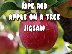 Hry Ripe Red Apple on a Tree Jigsaw