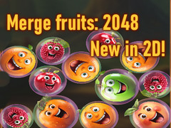 Hry Merge fruits: 2048 New in 2D!