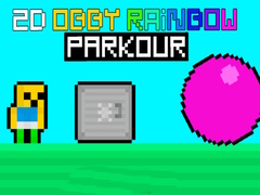 Hry 2D Obby Rainbow Parkour