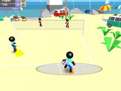 Hry Stickman Beach Volleyball