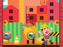 Hry Construction Worker Bubble Shooter