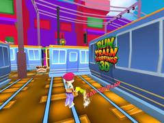 Hry Train Surf Run 3D