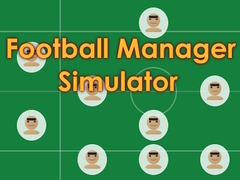 Hry Football Manager Simulator