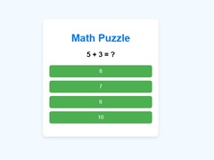 Hry Math Puzzle