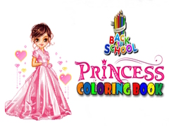 Hry Back To School Princess Coloring Book
