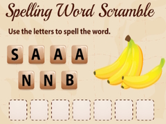 Hry Spelling Word Scramble