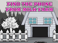 Hry Find The Phone From Milk Farm