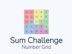 Hry Sum Challenge Number Grid