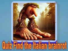 Hry Quiz Find the Italian brainrot 