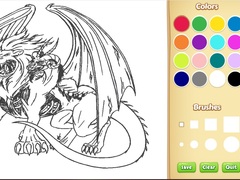Hry Dragon Chimera Coloring Book