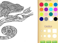Hry Adult Animal Coloring Book for Kids