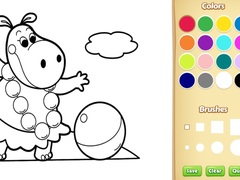 Hry Baby Farm Animals Coloring Book for Kids