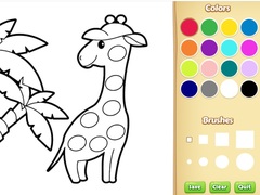 Hry Easy Animal Coloring Book for Kids